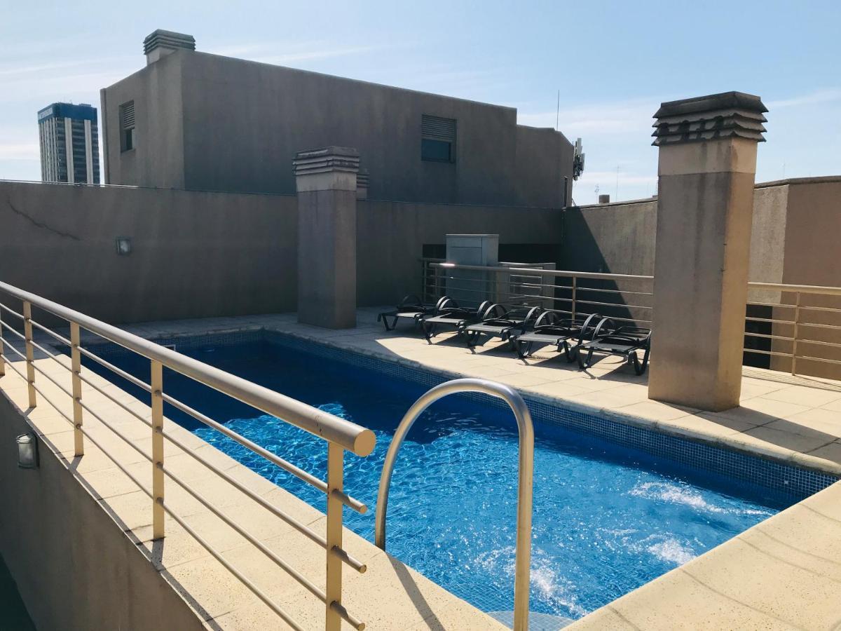 Apartamento Centrico Y Moderno Con Balcon, Piscina, Gimnasio Y Laundry Buenos Aires Exteriör bild