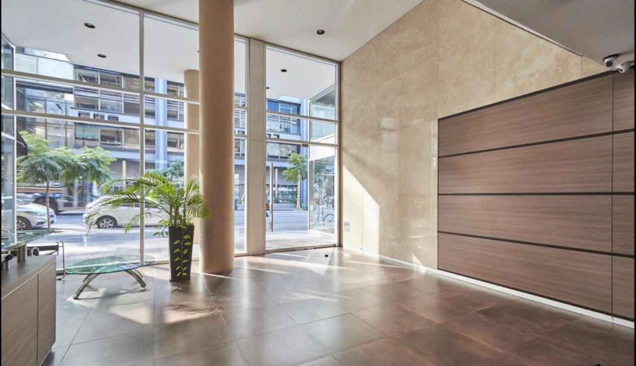 Apartamento Centrico Y Moderno Con Balcon, Piscina, Gimnasio Y Laundry Buenos Aires Exteriör bild