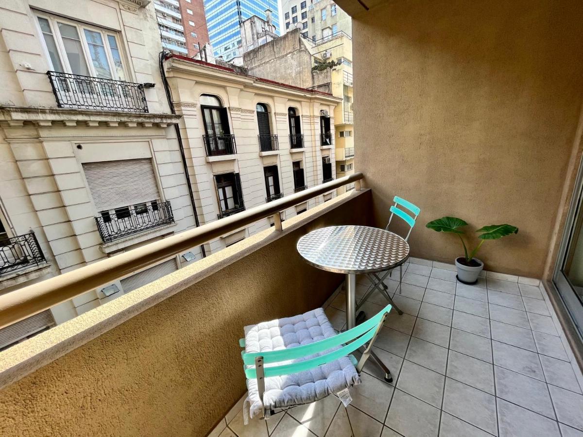 Apartamento Centrico Y Moderno Con Balcon, Piscina, Gimnasio Y Laundry Buenos Aires Exteriör bild