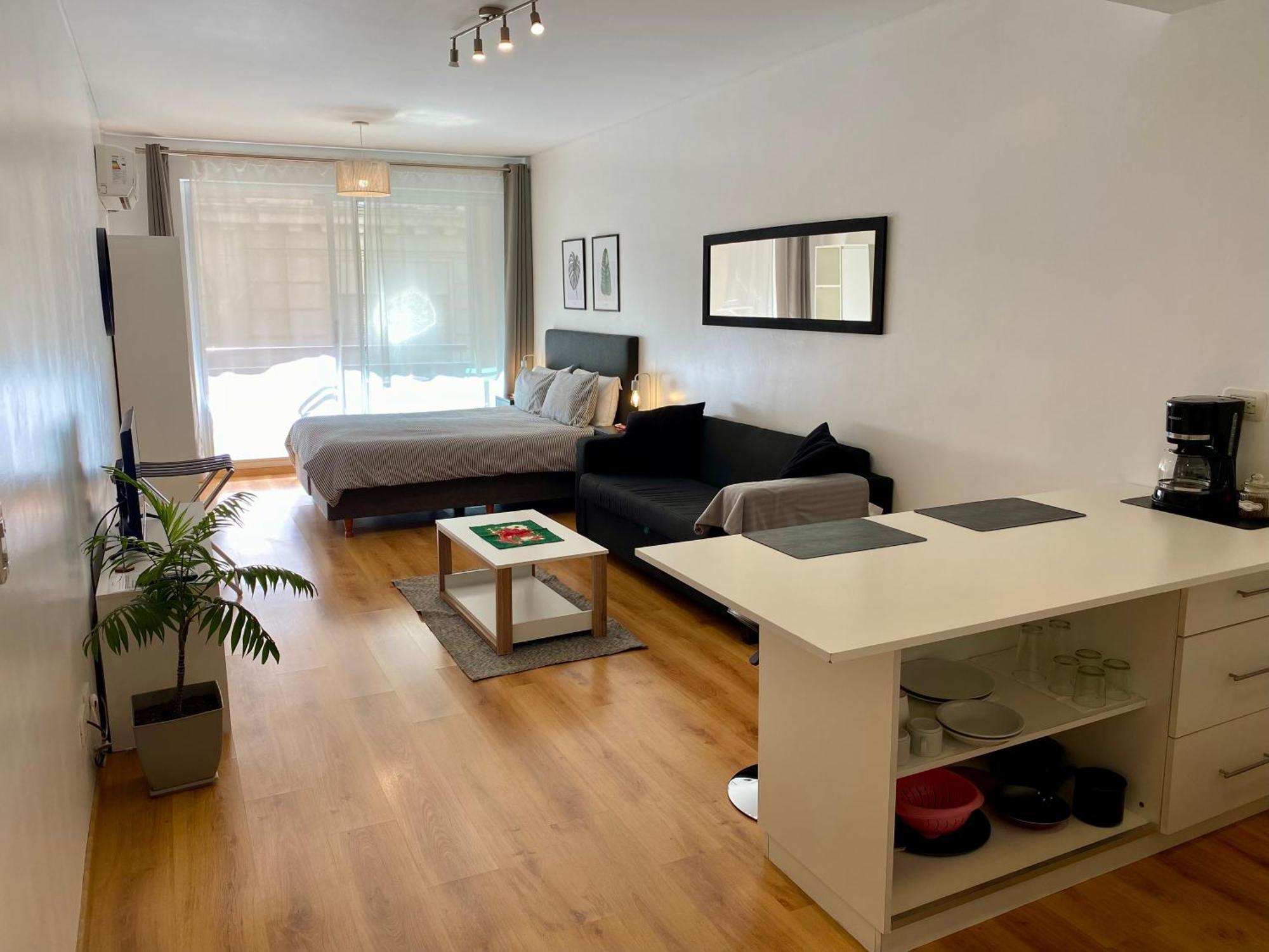 Apartamento Centrico Y Moderno Con Balcon, Piscina, Gimnasio Y Laundry Buenos Aires Exteriör bild